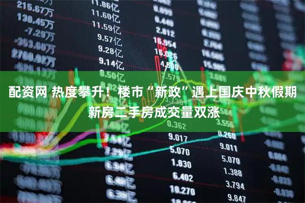 配资网 热度攀升！楼市“新政”遇上国庆中秋假期 新房二手房成交量双涨