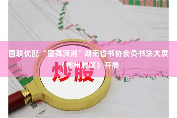 国联优配 “墨舞潇湘”湖南省书协会员书法大展（郴州展区）开展